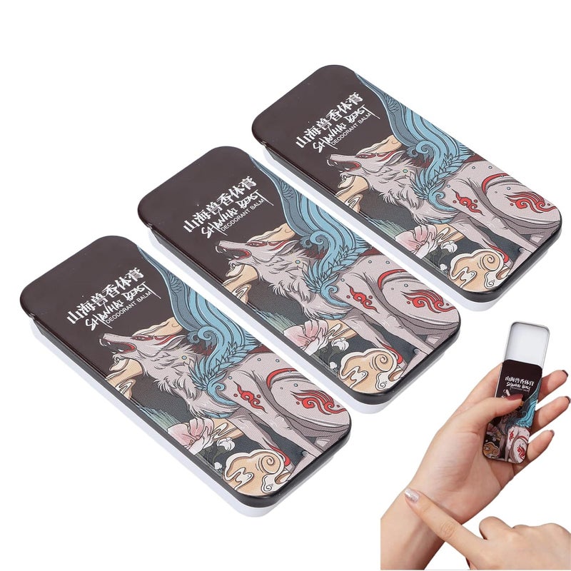 woobles 3 X 15g Solid Perfume Safe Reliable Refreshing Portable Neutral Long Lasting Balm Solid Perfume for Travel Gift For Family And Friends - Image 4